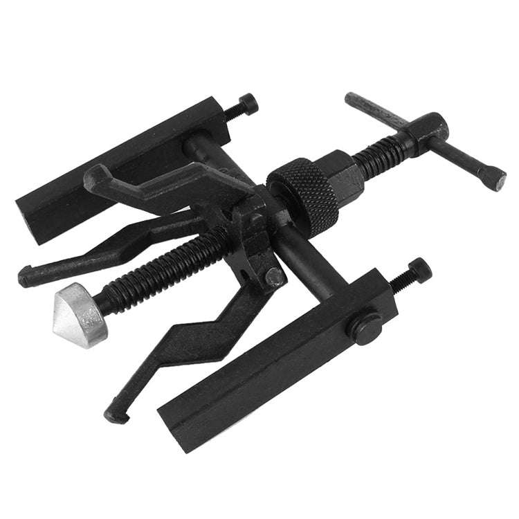 3-Jaw Inner Bearing Puller Gear Extractor Heavy Duty Automotive Machine Tool Kit(Black)