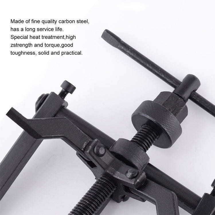 3-Jaw Inner Bearing Puller Gear Extractor Heavy Duty Automotive Machine Tool Kit(Black)
