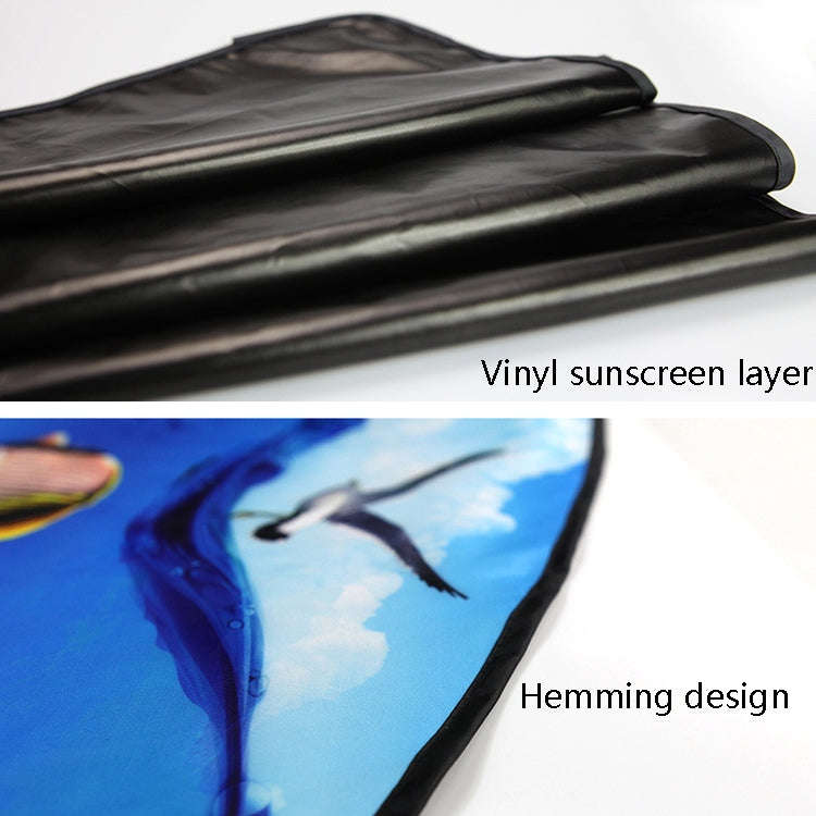 Automobile Sunshade Car Windows Sun Protection And Heat Insulation Magnetic Telescopic Side Curta...