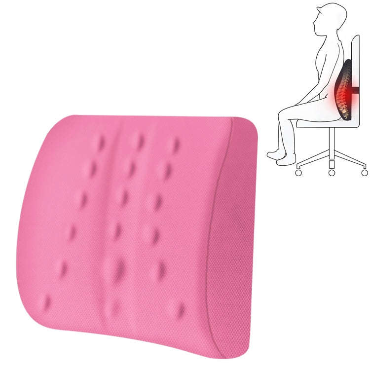 Lumbar Cushion Office Maternity Seat Cushion Car Lumbar Memory Foam Lumbar Pillow,Style: Standard...