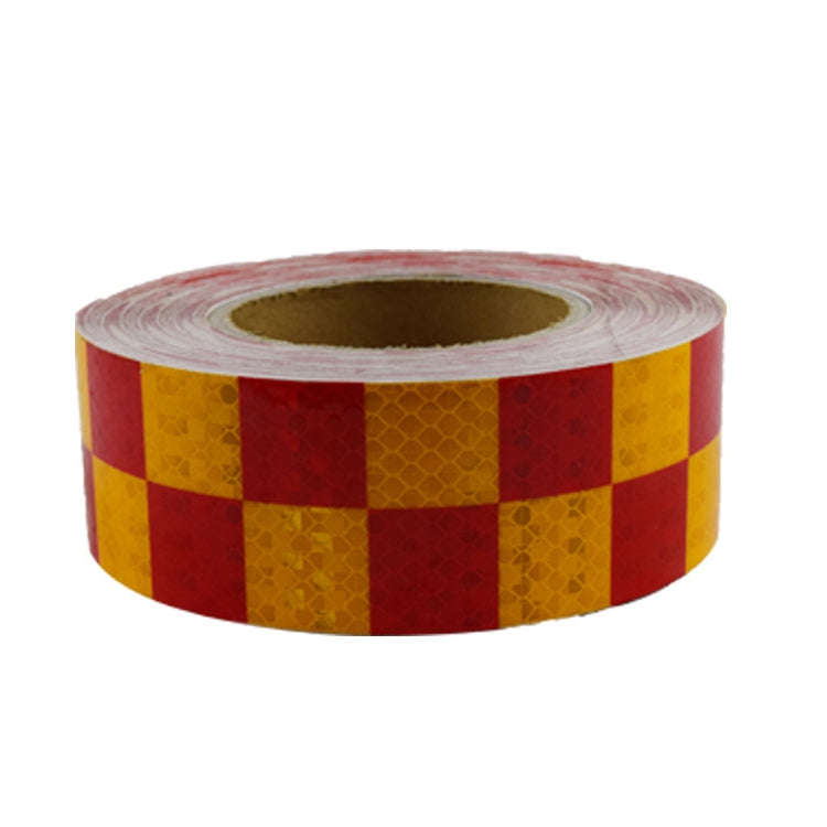 PVC Lattice Reflective Belt Generic Film Traffic Safety Facilities Anti-Collision Warning Sticker...