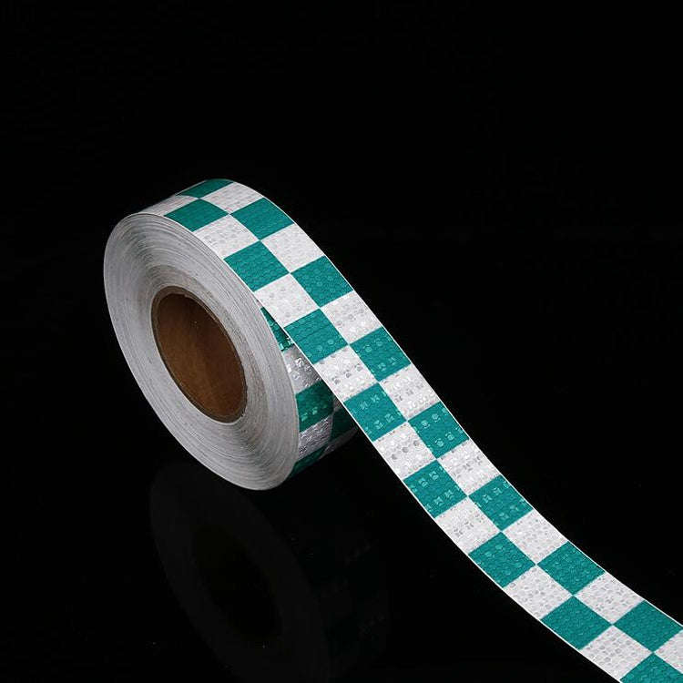 PVC Lattice Reflective Belt Generic Film Traffic Safety Facilities Anti-Collision Warning Sticker...