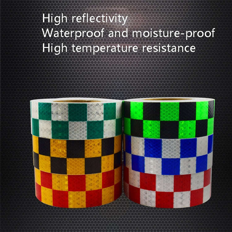 PVC Lattice Reflective Belt Generic Film Traffic Safety Facilities Anti-Collision Warning Sticker...