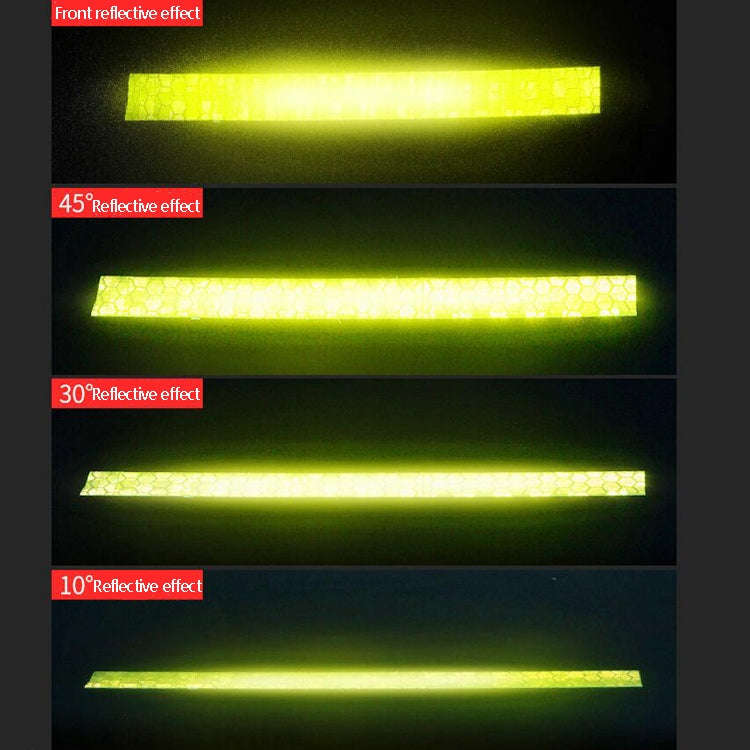 PVC Lattice Reflective Belt Generic Film Traffic Safety Facilities Anti-Collision Warning Sticker...