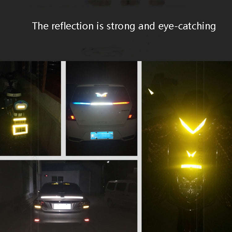 PVC Lattice Reflective Belt Generic Film Traffic Safety Facilities Anti-Collision Warning Sticker...