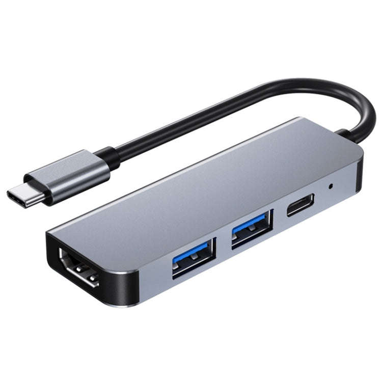 BYL-2011 4 In 1 USB-C / Type-C To 4K HDMI + USB 3.0 + USB 2.0 + PD USB-C / Type-C Charging Ports ...
