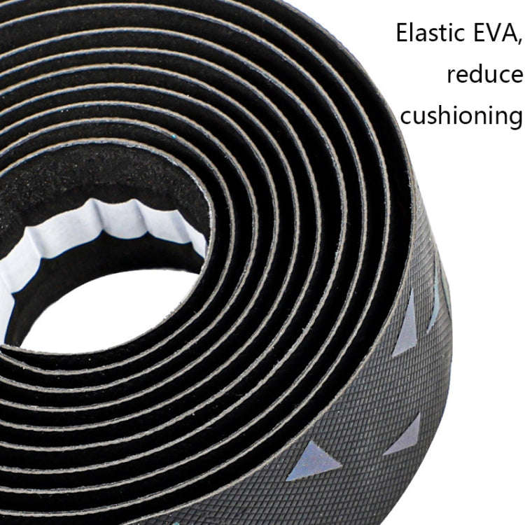 WEST BIKING Bicycle Volorful Handlebar Straps Shock Absorption PU Non-Slip Handlebar Wrap Riding ...