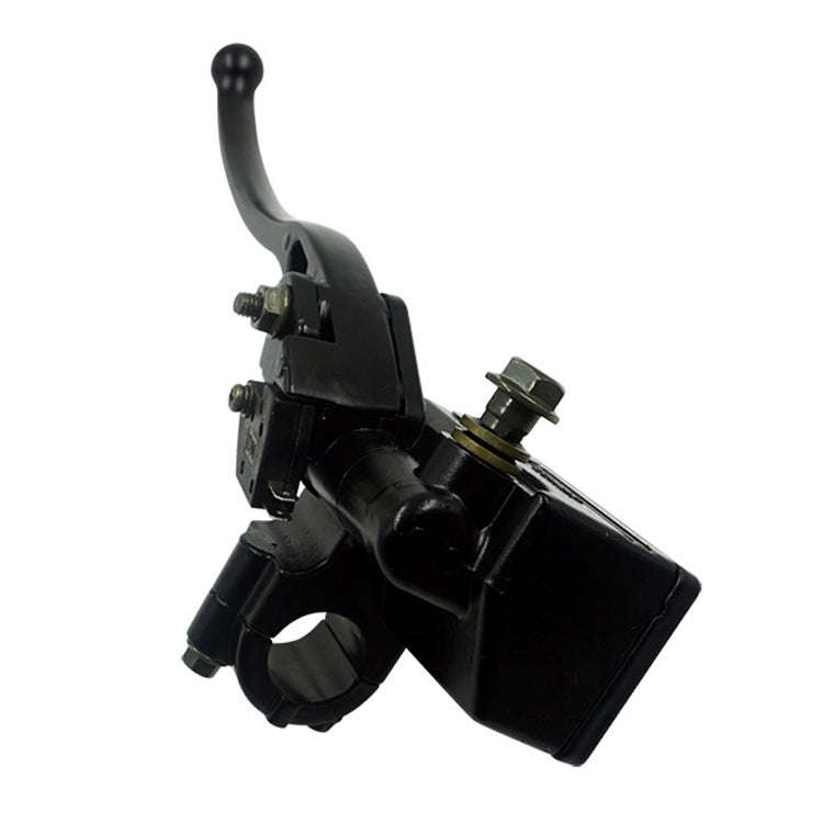 Motorcycle Modification Accessories Pump Assembly Front Hydraulic Brake Oil Pump(White Handle Bla...