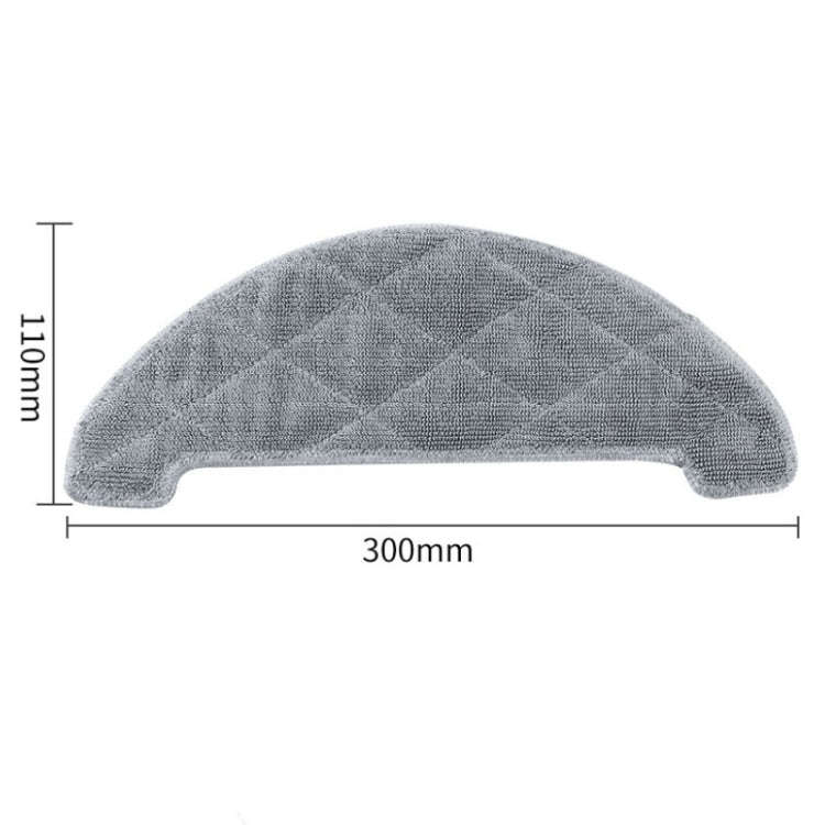 2 PCS Sweeping Robot Washable Mop For Proscenic M7