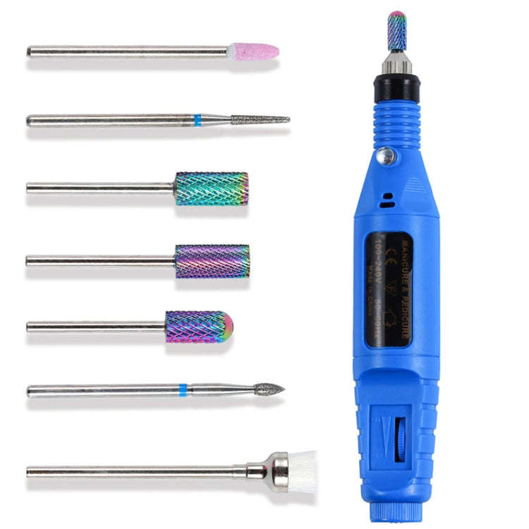 Ceramic Tungsten Steel Alloy Nail Strip Tool Set Grinding Machine Grinding Brush Polishing Tool, ...