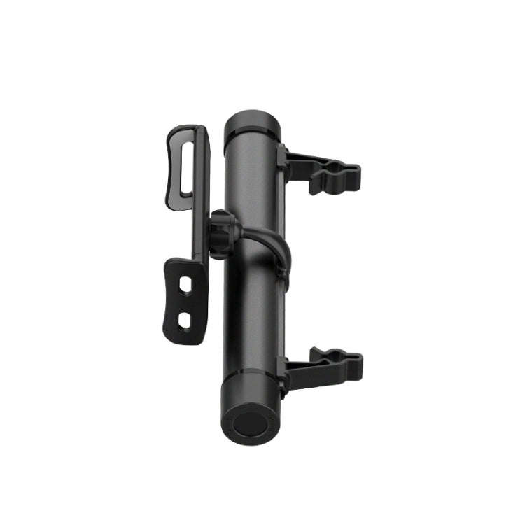 Car Storage Garbage Bag Bracket Car Mobile Phone Tablet Rear Pillow Holder(Piano Black)