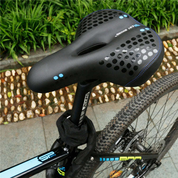 WEST BIKING YP0801083 Bicycle Taillight Thickened Soft And Comfortable Mountain Bike Seat Cushion...