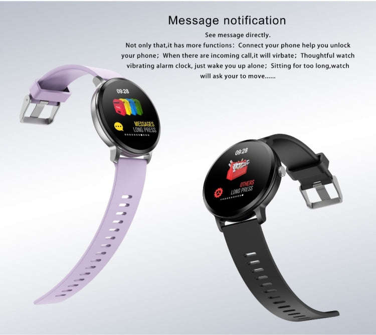 V11 Smartwatch Real-time Heart Rate Blood Pressure Monitor Multi-sport mode Breathing Light Smart...