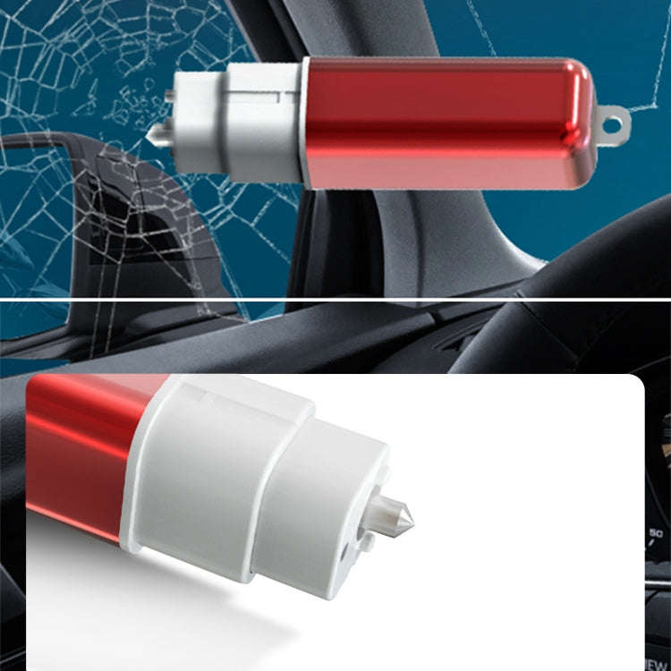 Automotive Multi-Function Safety Hammer Car Portable Alloy Escape Hammer Mini Safety Windows Brea...