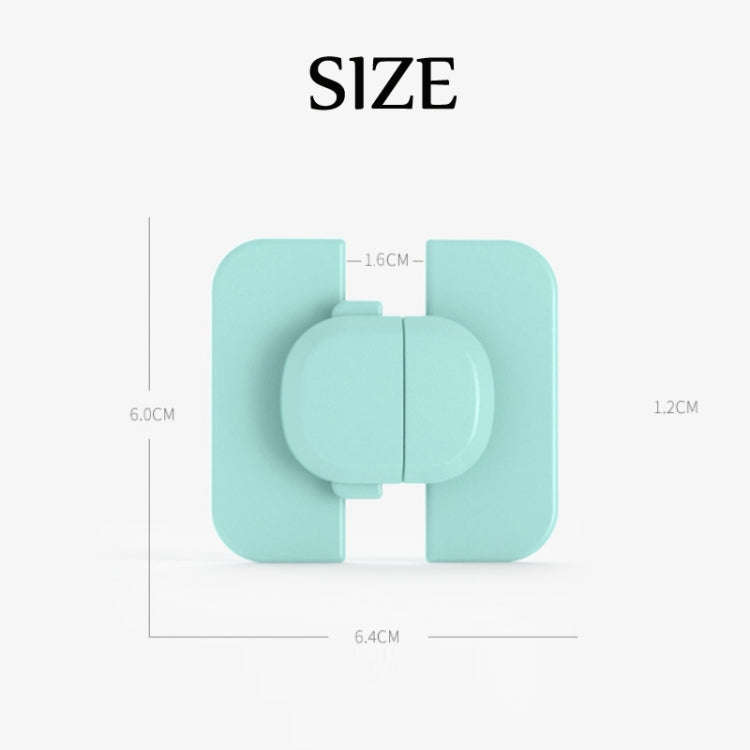 5 PCS Baby Refrigerator Water Dispenser Safety Lock Baby Safety Products(Blue)