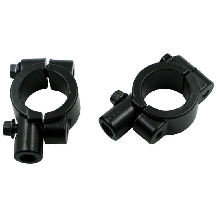 6 PCS Motorcycle Modification Accessories Handlebar Mirror Holder(M10 22mm Black)