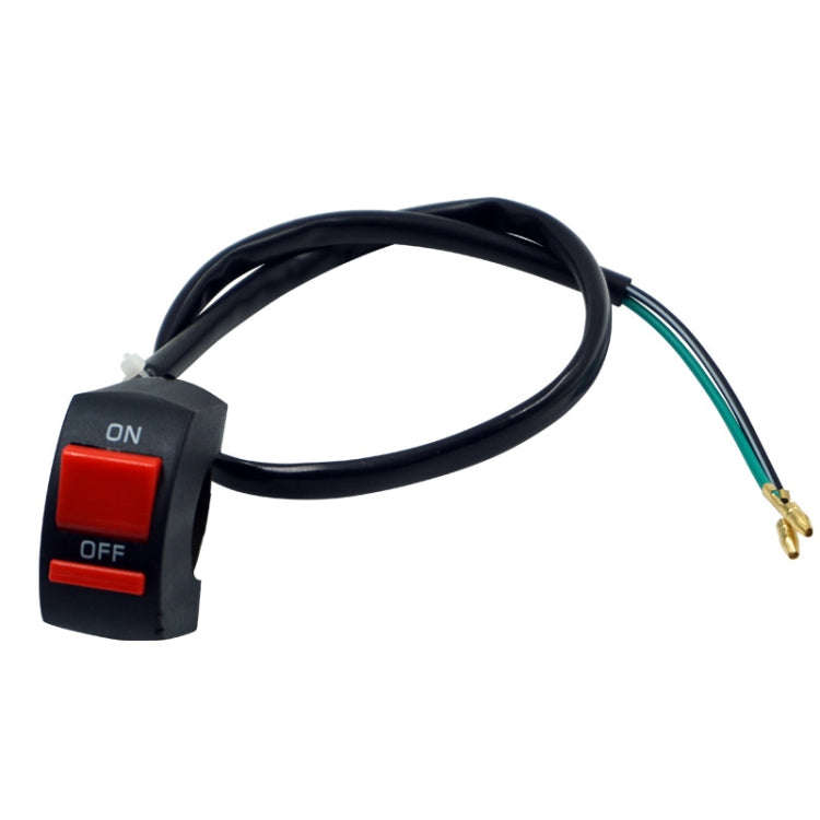 10 PCS Motorcycle Modification Accessories Off-Road Vehicle Double Flash Switch LED Headlight Con...