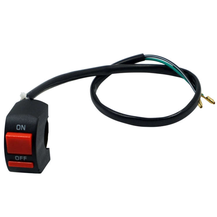 10 PCS Motorcycle Modification Accessories Off-Road Vehicle Double Flash Switch LED Headlight Con...