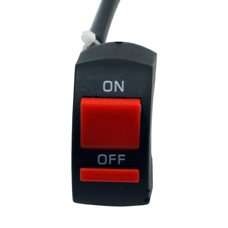 10 PCS Motorcycle Modification Accessories Off-Road Vehicle Double Flash Switch LED Headlight Con...