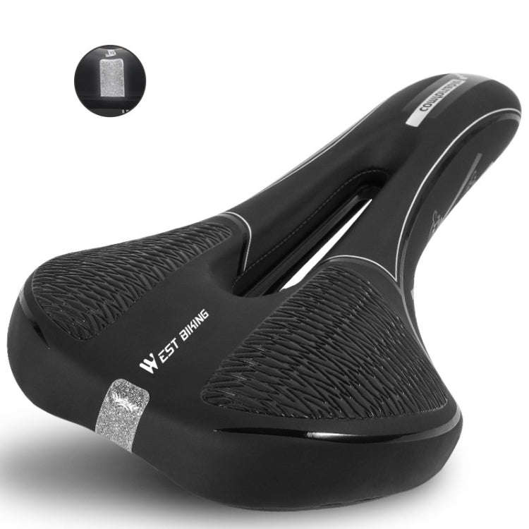 WESTBIKING Mountain Road  Bike Reflective Seat Cushion Soft Comfortable Seat Equipment Accessorie...