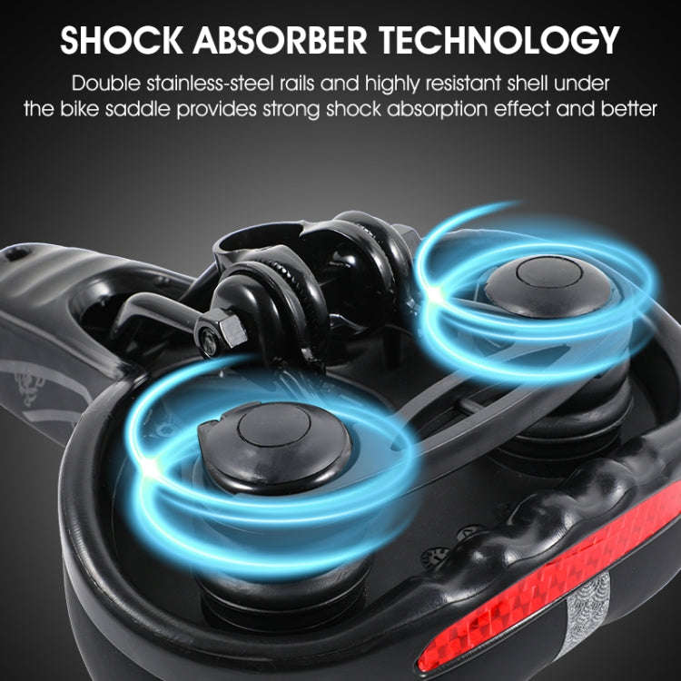 WESTBIKING Mountain Road  Bike Reflective Seat Cushion Soft Comfortable Seat Equipment Accessorie...