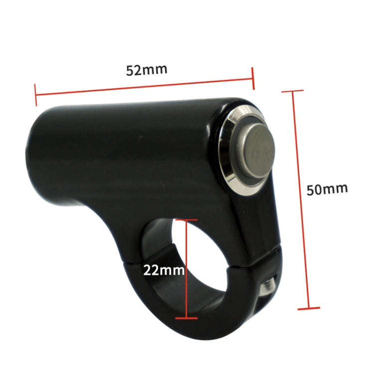 Motorcycle Electric Car Modified Accessories Faucet Handlebar Aluminum Alloy Speaker Large Light ...