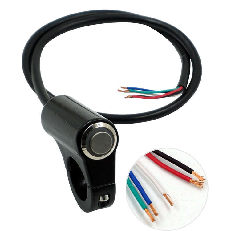 Motorcycle Electric Car Modified Accessories Faucet Handlebar Aluminum Alloy Speaker Large Light ...