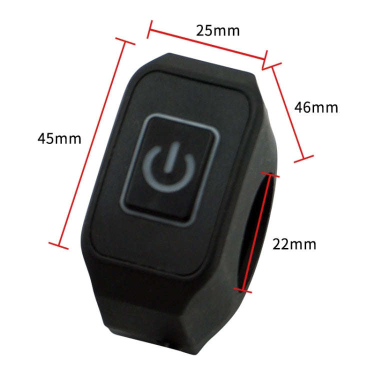 2 PCS Motorcycle Electric Car Modified Accessories Headlight Speaker Over-Car Light Spot Fire Lig...