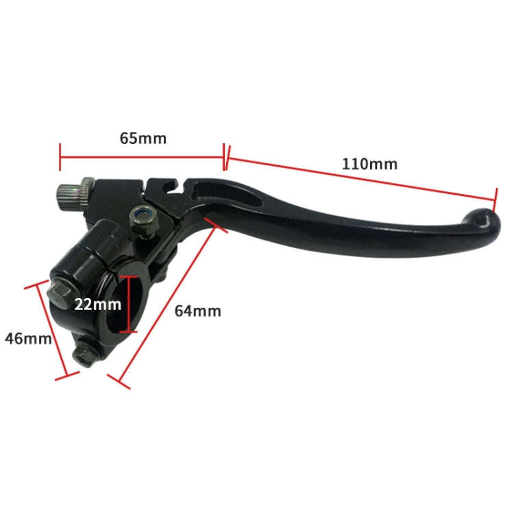 2 PCS / Set Motorcycle Modification Accessories Handle Assembly ATV Bearing Horn Handle Seat, Spe...