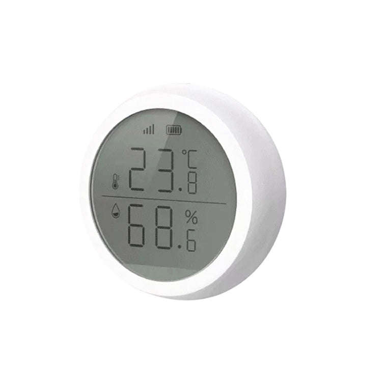 LQ-698 Tuya Smart Home Wireless Temperature And Humidity Detector Sensor, Need to be used with Ga...