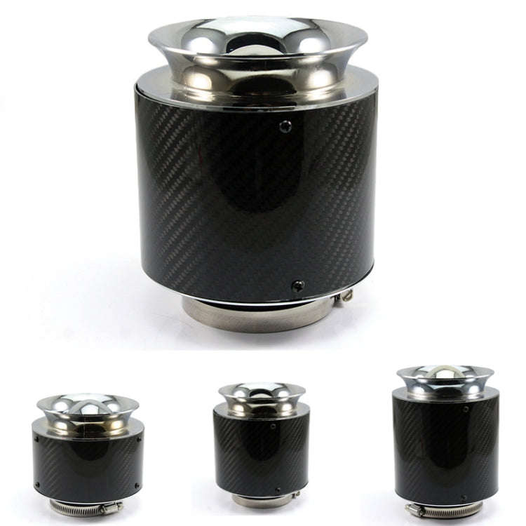 013 Car Universal Modified High Flow Carbon Fiber Mushroom Head Style Air Filter, Specification: ...