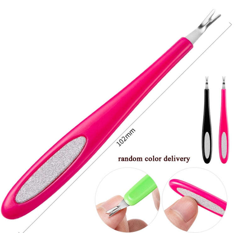 Manicure Tool  Set Fingernails Word Cut Set, Specification: Transparent Full Post Large Set