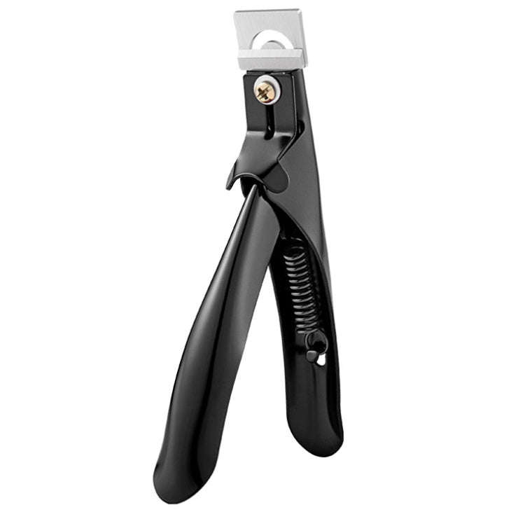 Nail Word Cut French U-Shaped Cut Fake Nail Cut Stainless Steel Nail Knife, Color Classification:...