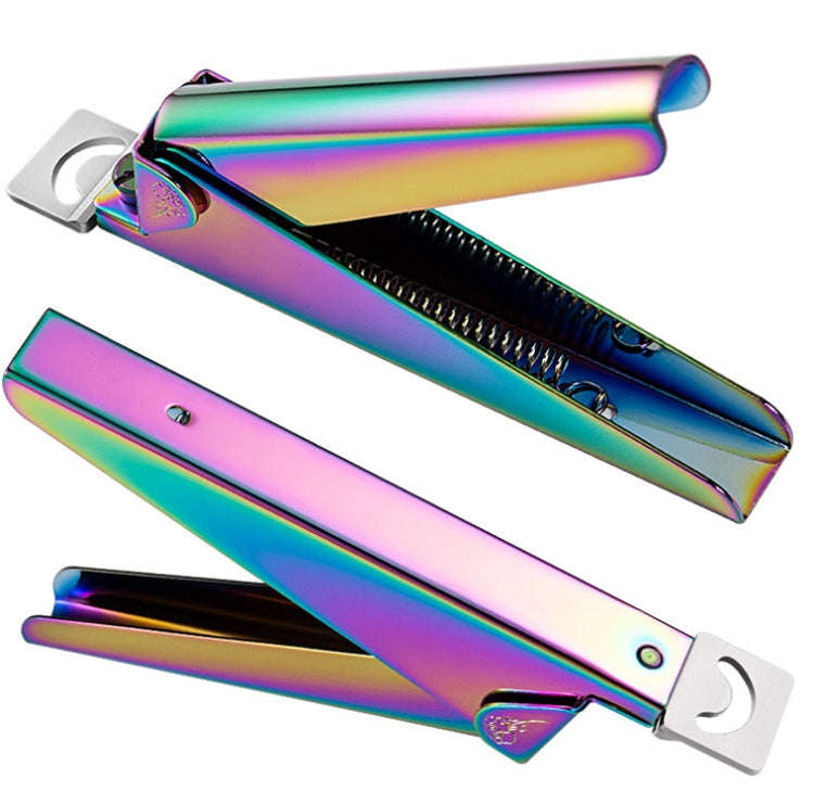 Nail Word Cut French U-Shaped Cut Fake Nail Cut Stainless Steel Nail Knife, Color Classification:...