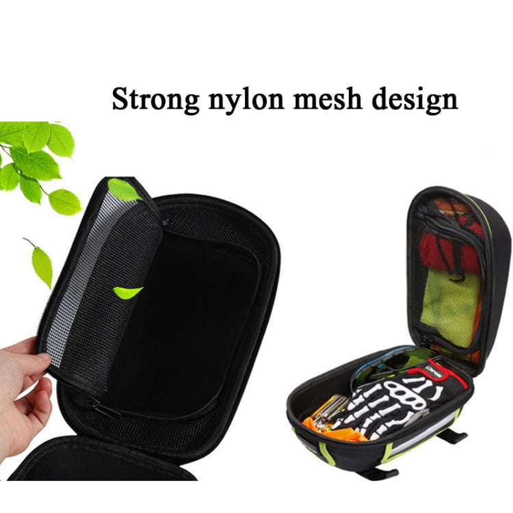 West Biking  Bicycle Shelf Mountain Road Bike Big Capacity Bag Riding Shelf Hard Shell Tail Bag  ...