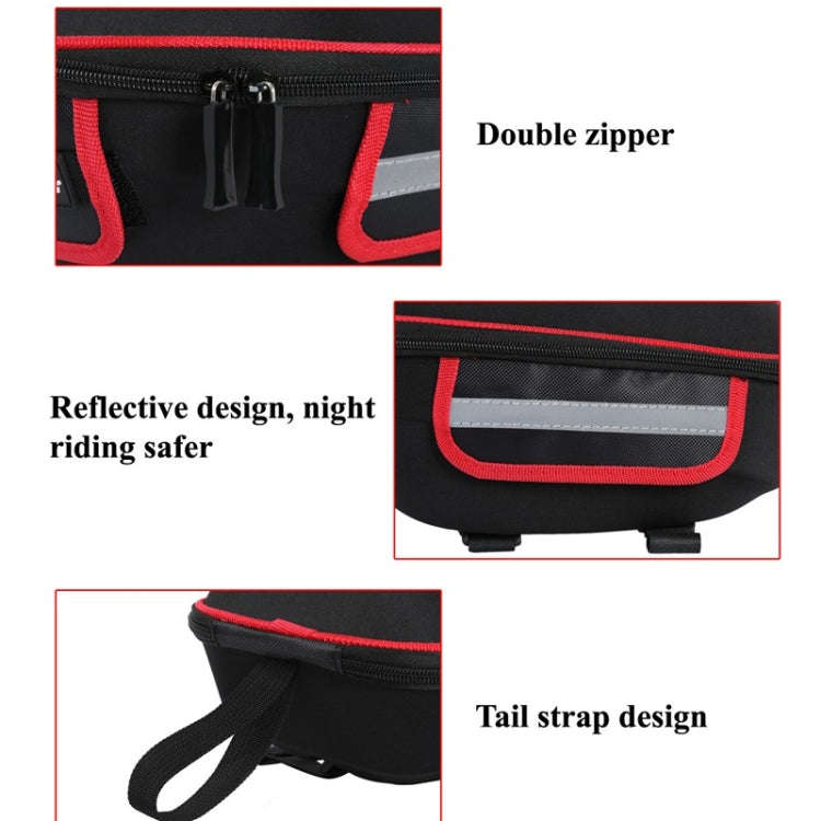 West Biking  Bicycle Shelf Mountain Road Bike Big Capacity Bag Riding Shelf Hard Shell Tail Bag  ...