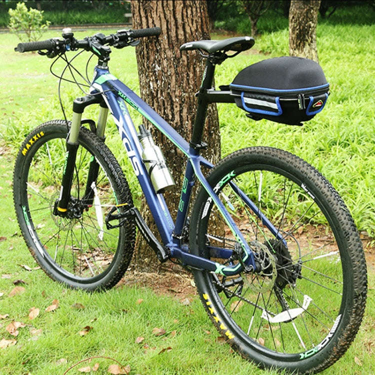 West Biking  Bicycle Shelf Mountain Road Bike Big Capacity Bag Riding Shelf Hard Shell Tail Bag  ...