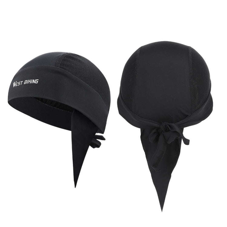 West Biking Summer Ice Silk Pirate Cap Riding Cap Men And Women  Outdoor Windproof Sunscreen Head...