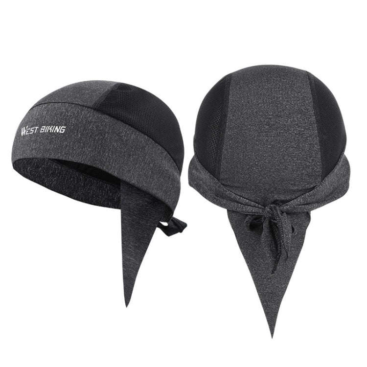 West Biking Summer Ice Silk Pirate Cap Riding Cap Men And Women  Outdoor Windproof Sunscreen Head...