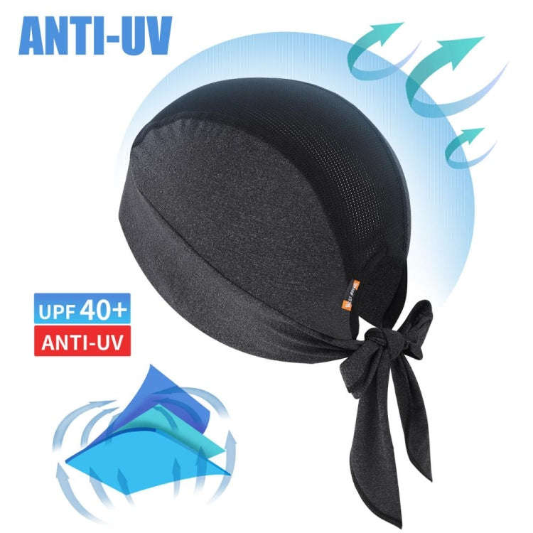 West Biking Summer Ice Silk Pirate Cap Riding Cap Men And Women  Outdoor Windproof Sunscreen Head...