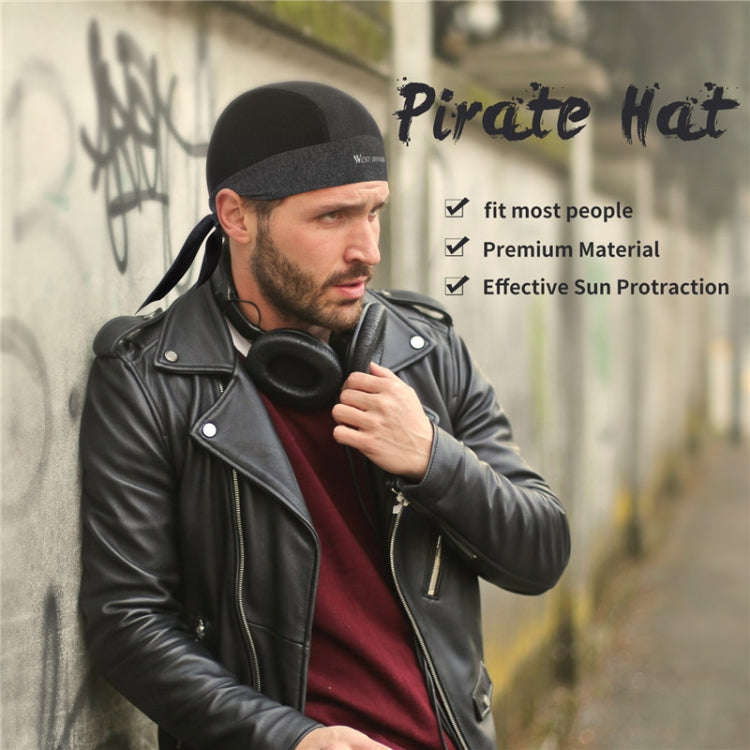 West Biking Summer Ice Silk Pirate Cap Riding Cap Men And Women  Outdoor Windproof Sunscreen Head...