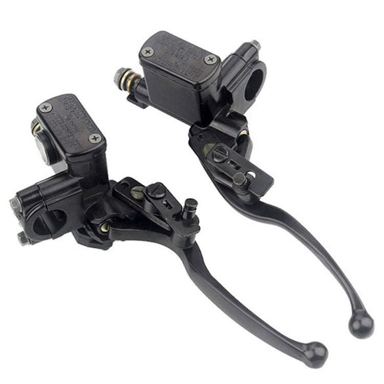ATV Four-Wheeled Car UTV Kart Front And Rear Brakes Pump Disc Brake Handle Oil Pump Hand Brake Wi...