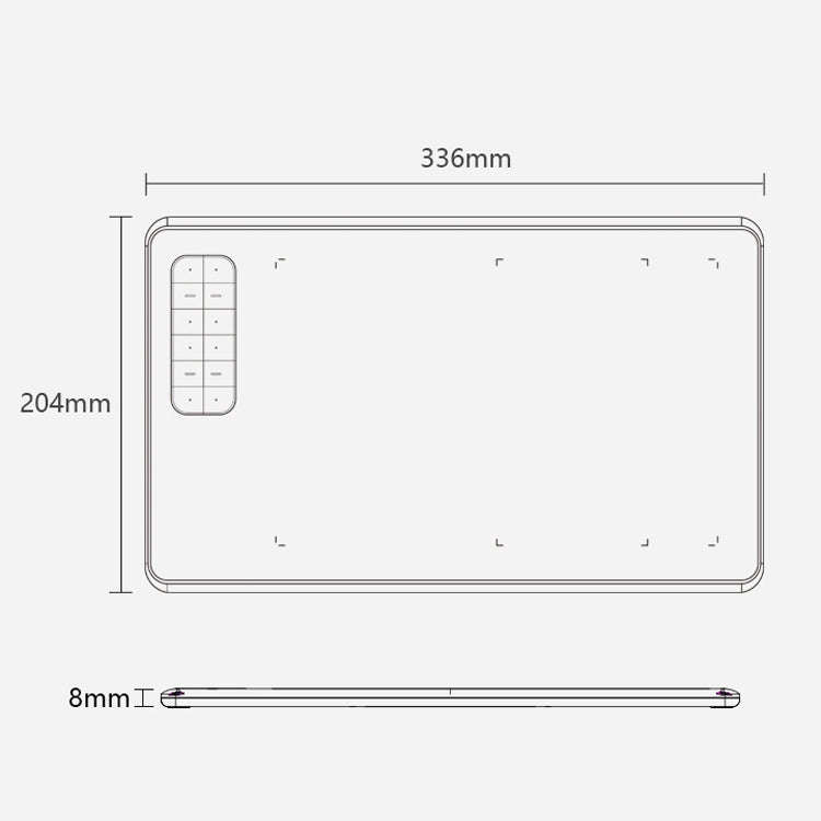 10Moons  G12 Digital Board Can Be Connected To Mobile Phone Hand Drawn Board Computer Painting Bo...