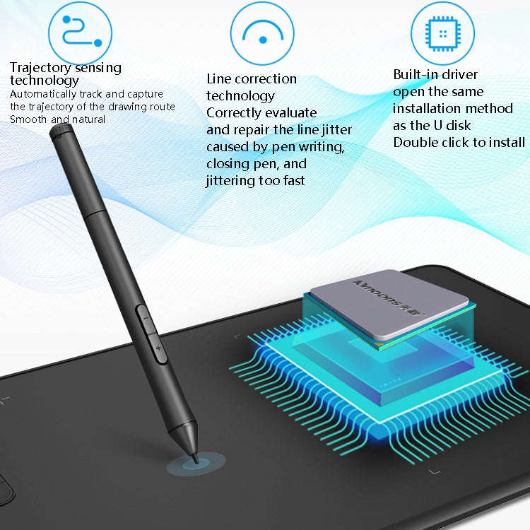 10Moons  G12 Digital Board Can Be Connected To Mobile Phone Hand Drawn Board Computer Painting Bo...
