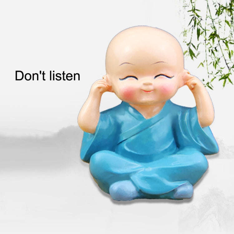 In Car Cute Four Little Monks Ornaments Car Interior Decorations Specification Not Swing