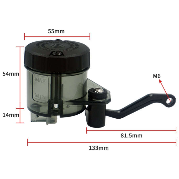 Motorcycle Modified Fittings Front Brake Oil Liquid Oil Cup Direct Pump Large Capacity Universal ...