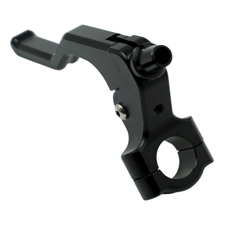 ATV Clutch Hand Brakes CNC Aluminum Alloy 22mm Handle Holder Universal Handbrake(Silver)
