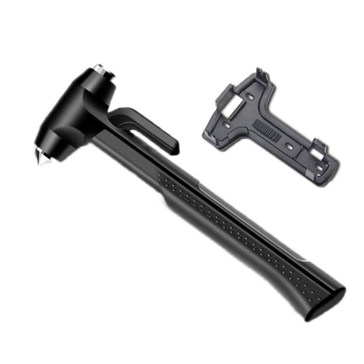 Car Safety Life-Saving Hammer Car Emergency Multifunctional Window Breaker, Colour: Deluxed Black...