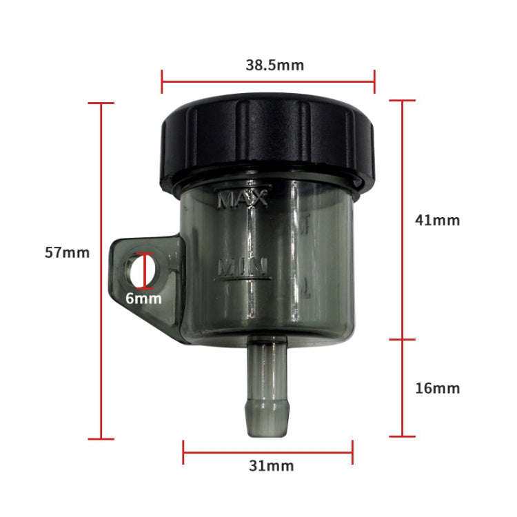 2 PCS Motorcycle Modification Accessories Off-Road Vehicle Large Displacement Straight Pump Trans...