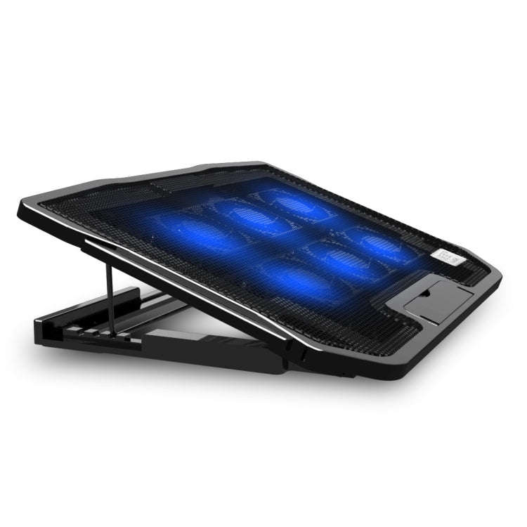 NUOXI H9 Notebook Radiator Computer Base Fan Bracket Pad(Black)